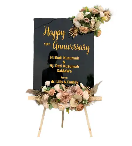 Papan Bunga Akrilik Duri Utara